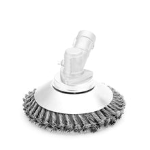 Load image into Gallery viewer, 6‘’ Steel Wire Trimmer Head Rotary Weed Wheel Brush Cutter
