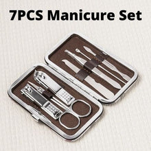 Load image into Gallery viewer, 7PCS Nail Clippers Manicure Set
