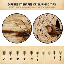 Load image into Gallery viewer, Wood Burning Pyrography Pen Kit 82 PCS Kit
