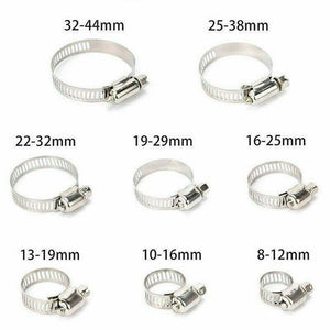 91Pcs Stainless Steel Hose Clamps Kit