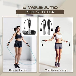 Digital Counting Cordless Jump Rope Wireless Skipping Rope