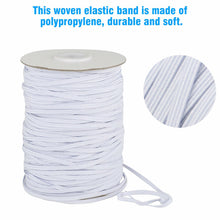 Load image into Gallery viewer, Elastic Band Rope -100Yards/3mm/White
