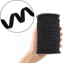 Load image into Gallery viewer, Elastic Band Rope -100Yards/6mm/Black
