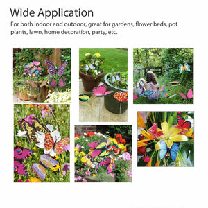 Garden Butterflies 50pcs