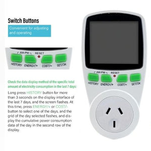 Mains Power Meter Monitor