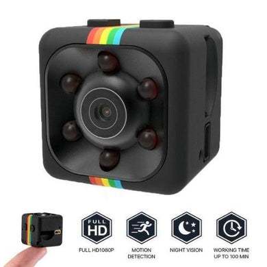 Mini Camera HD 1080P with Night Vision and Motion Sensor