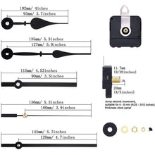 Load image into Gallery viewer, Quartz Movement Kit DIY Wall Clock parts
