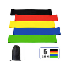 Load image into Gallery viewer, Resistance Band 5 Pcs Set
