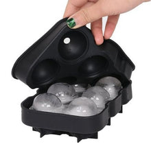 Load image into Gallery viewer, 6 Cell Silicone Ice Tray Ice Cube Ice Ball Mould 2PCS
