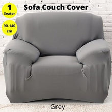 將圖片載入圖庫檢視器 Sofa Cover Couch Protector 1 Seater Grey
