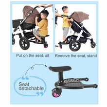 將圖片載入圖庫檢視器 Stroller Step Board Buggy Wheel Board
