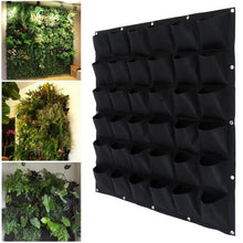 Load image into Gallery viewer, 36 Pockets Vertical Garden Wall Hanging Planter
