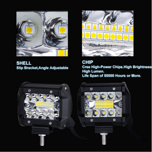 2pcs 4inch LED Work Light Bar