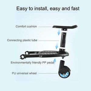 Stroller Step Board Buggy Wheel Board