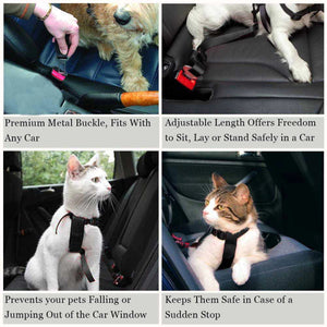 Pet Dog Seat Belt Adjustable