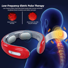 Load image into Gallery viewer, Back Shoulder and Neck Massager Infrared Heating Pain Relief
