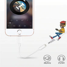 Load image into Gallery viewer, Lightning to 3.5mm Headphone Jack Adapter iPhone
