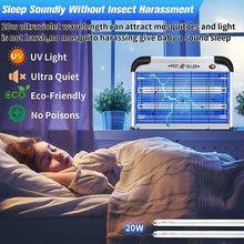 Load image into Gallery viewer, Electric Bug Zapper Pest Repeller Control Indoor UV Lamp Flying Fly Insect Killer Mosquitoes Flies Killer Repellent Traps
