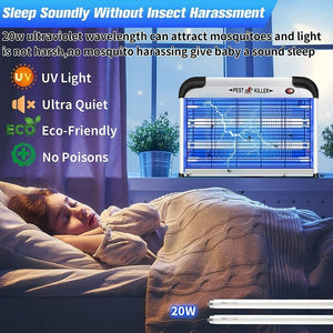 Electric Bug Zapper Pest Repeller Control Indoor UV Lamp Flying Fly Insect Killer Mosquitoes Flies Killer Repellent Traps