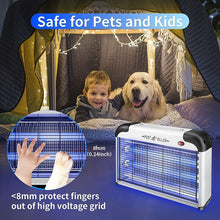 Load image into Gallery viewer, Electric Bug Zapper Pest Repeller Control Indoor UV Lamp Flying Fly Insect Killer Mosquitoes Flies Killer Repellent Traps
