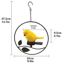 Load image into Gallery viewer, Garden Decorative Solar Light Hanging Bird Shaped Outdoor Light
