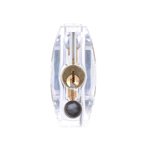 Transparent Cutaway Lock Practice Padlock for Locksmith