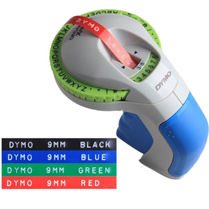 Dymo Manual Label Makers with 5 mixed tape