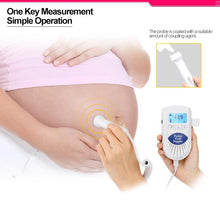 Load image into Gallery viewer, Fetal Doppler Ultrasound Sound Baby Heartbeat Monitor
