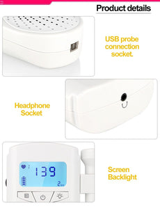 Fetal Doppler Ultrasound Sound Baby Heartbeat Monitor