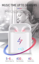 Load image into Gallery viewer, Bluetooth Earphones Wireless Headphones Earbuds - White
