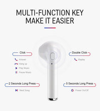 Load image into Gallery viewer, Bluetooth Earphones Wireless Headphones Earbuds - White
