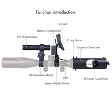 Load image into Gallery viewer, Infrared Rifle Scope Hunting Camera Binoculars New Version
