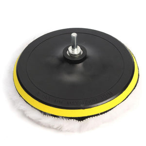 11Pcs Waffle Buffer Polishing Pad Set For Car Polisher