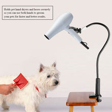 Load image into Gallery viewer, Pet Hair Dryer Stand with bracket Dog/Cat Grooming Dryer Support Frame Braces Hair Dryer Shelf for Dog Accessories Pet Care
