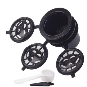 3pcs set 20ml Refillable Coffee Capsules For Nespresso Machines