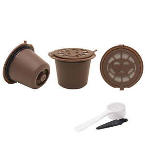 3pcs set 20ml Refillable Coffee Capsules For Nespresso Machines