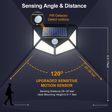 Load image into Gallery viewer, LED Solar light outdoor Waterproof lights Motion Sensor
