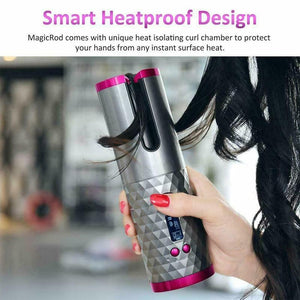 Hair Curler Portable Cordless USB Rechargeable