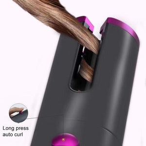 Hair Curler Portable Cordless USB Rechargeable