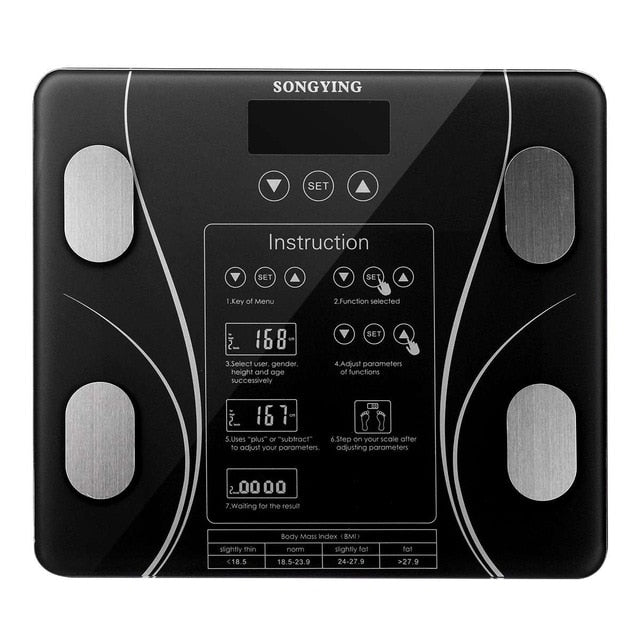 Smart Scale Weight Body Fat Scale Body Composition Analyzer