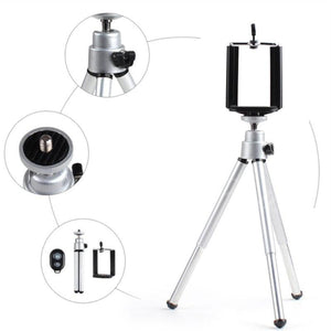 Flexible Mini Tripod With Remote Control For iPhone camera Lightweight Rotatable