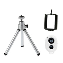 將圖片載入圖庫檢視器 Flexible Mini Tripod With Remote Control For iPhone camera Lightweight Rotatable
