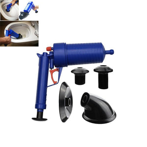 Air Power Drain Blaster Gun High Pressure Powerful Manual Sink Plunger Opener