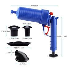 Load image into Gallery viewer, Air Power Drain Blaster Gun High Pressure Powerful Manual Sink Plunger Opener
