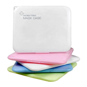 Face Masks Storage Case - White