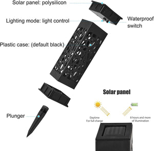 Solar Garden Lights 6pcs