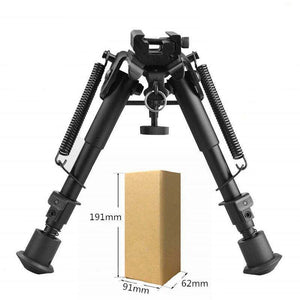 Adjustable 6 to 9 inch Leg Hunting Rifle Bipod