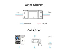 Load image into Gallery viewer, Sonoff Basic R2 Wifi DIY Smart Wireless Remote Switch
