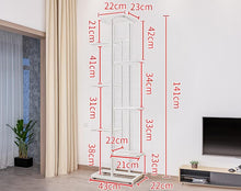 Load image into Gallery viewer, 8 Tier Flower Stand Plant Rack Metal - White
