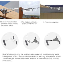 Load image into Gallery viewer, Sun Shade Sail Hardware Kit
